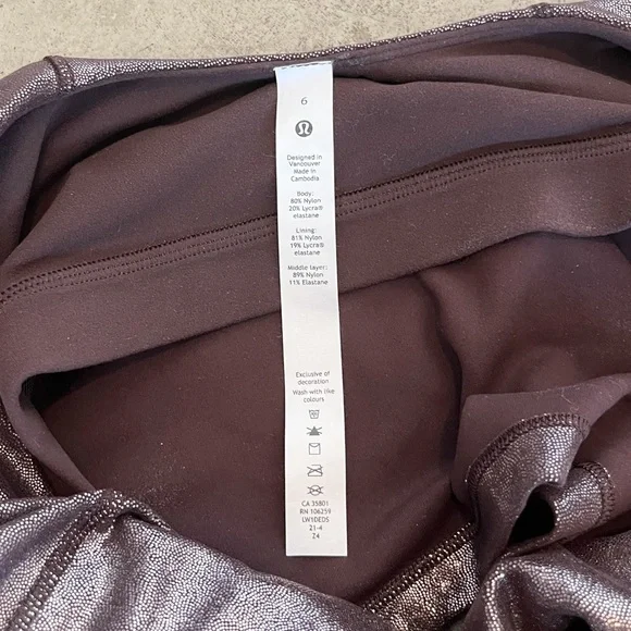 Lululemon Radiate Foil Print French Press Align Set - Picture 6 of 14